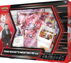 Pokemon Team Rocket's Mewtwo ex Box